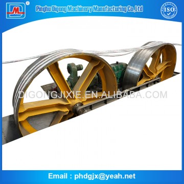 cable wheel traction machine - single wheel traction & double wheel traction device